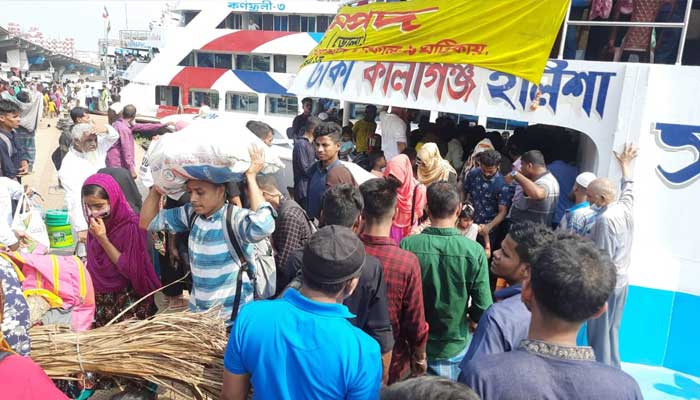 ঈদের পর ঢাকা আসছেন লঞ্চযাত্রীরা