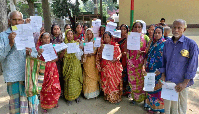 চেয়ারম্যানের বিরুদ্ধে ভিজিএফের চাল আত্মসাতের অভিযোগ