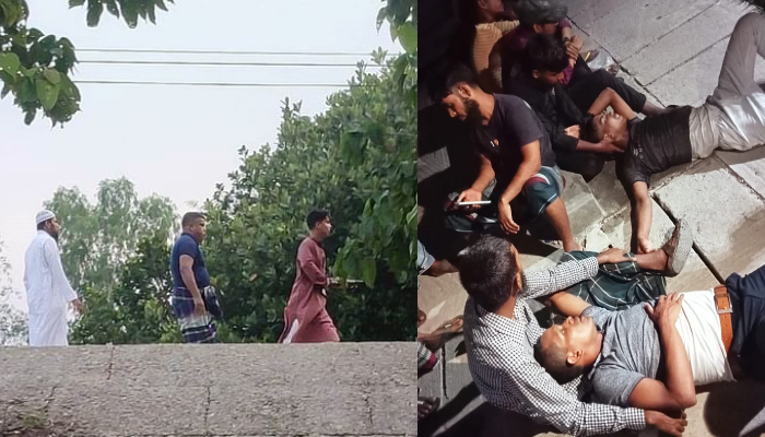 নরসিংদীতে বাড়ি ঢুকে যুবককে গুলি, গুলিবিদ্ধ ৪