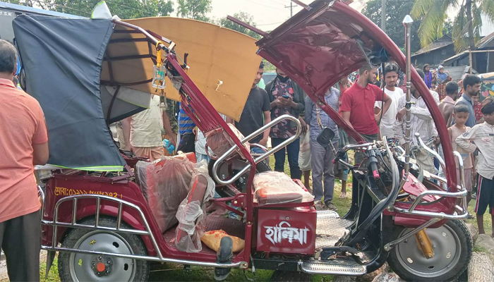 শ্যামগঞ্জে বাস-অটোরিকশার মুখোমুখি সংঘর্ষ, নিহত ২