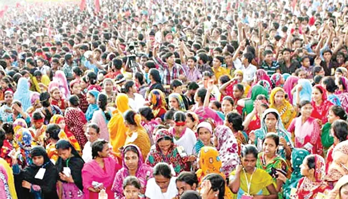 দেশের মোট জনসংখ্যা ১৬ কোটি ৯৮ লাখ