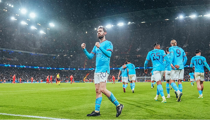 ম্যানসিটির আগুনে পুড়লো বায়ার্ন