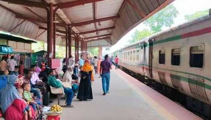 সিলেটের সঙ্গে সারা দেশের রেল যোগাযোগ শুরু