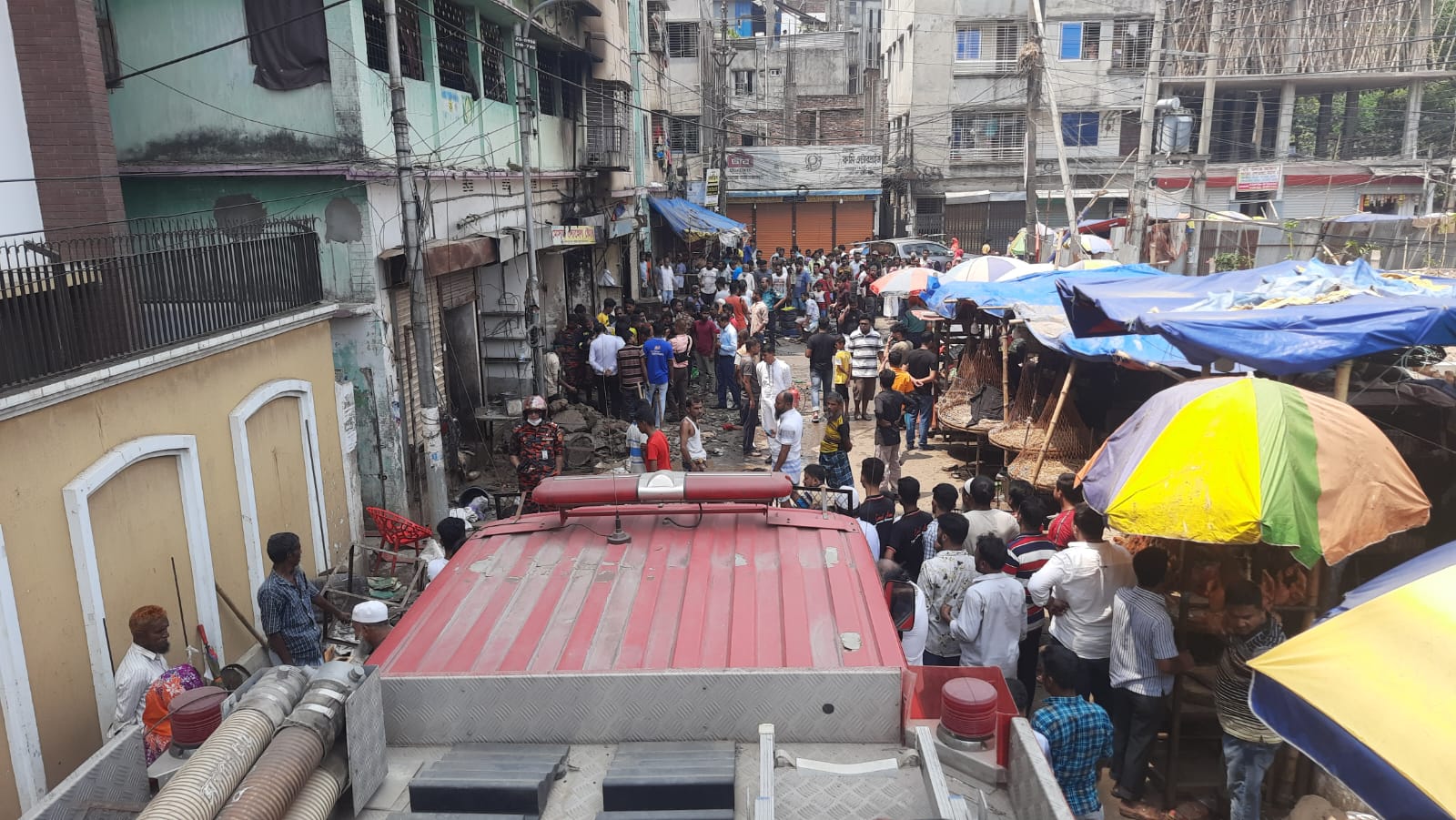 রাজধানীতে গ্যাস লাইনে বিস্ফোরণ, অগ্নিদগ্ধ ৮