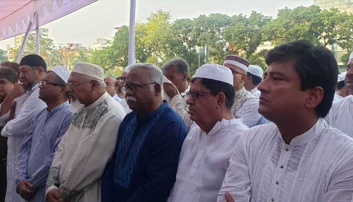 শিক্ষামন্ত্রীর মায়ের নামাজে জানাজা সম্পন্ন