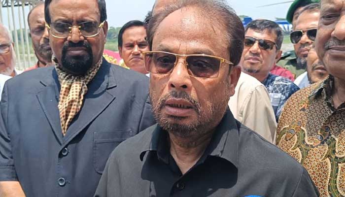 জিএম কাদেরের গাড়ি আটকালো পুলিশ