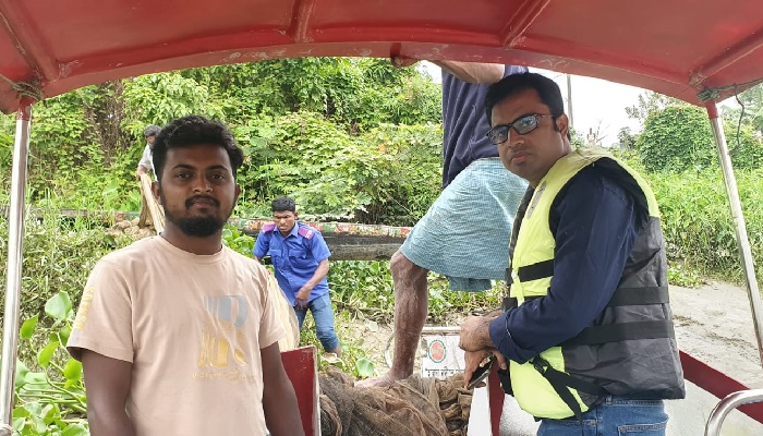 হালদায় ৩ হাজার মিটার ঘেরাজাল জব্দ