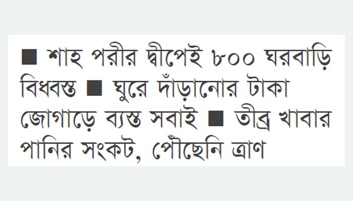 ‘পোয়া-মাইয়্যা লই কী কইয্যুম, গুমায়ুম কডে’