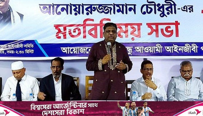 সিলেটে বিরামহীন প্রচারণায় আনোয়ারুজ্জামান চৌধুরী