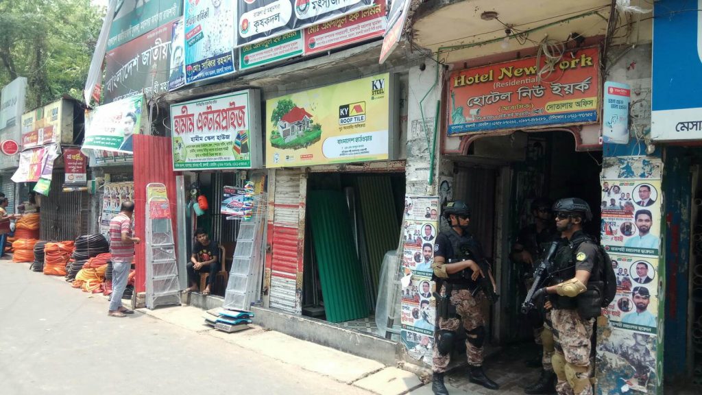 বিএনপির পদযাত্রা ঘিরে থমথমে রাজশাহী