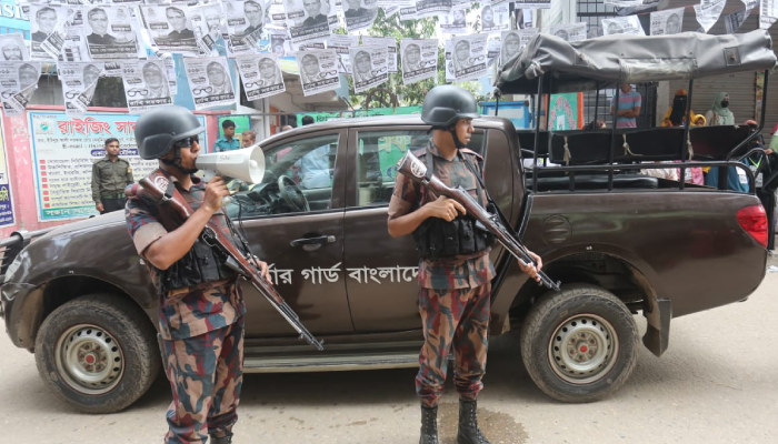 গাজীপুর নির্বাচন: মদিনাতুল উলুম মাদ্রাসা কেন্দ্র বিজিবি মোতায়েন
