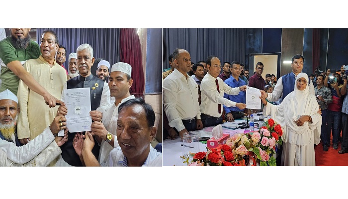 সিটি নির্বাচন: গাজীপুরে প্রতীক পেয়ে প্রচারণায় প্রার্থীরা