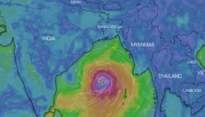 ৮ নম্বর মহাবিপদ সংকেতের আওতার বাইরে ৫ জেলা