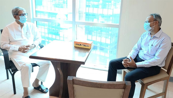 ভালো আছেন মির্জা ফখরুল