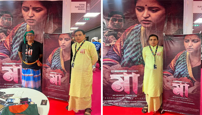 লুঙ্গি পরে কান উৎসবে বাংলাদেশি পরিচালক