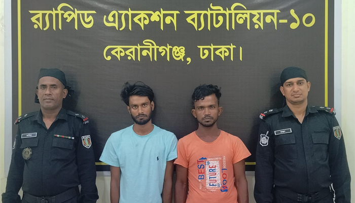 অপহৃতকে উদ্ধারসহ ২ অপহরণকারী গ্রেপ্তার