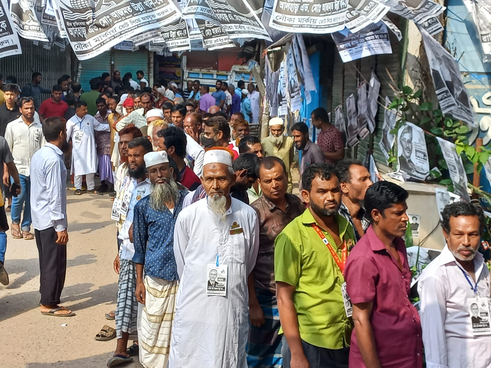 গাজীপুর সিটি নির্বাচনে ভোটগ্রহণ চলছে