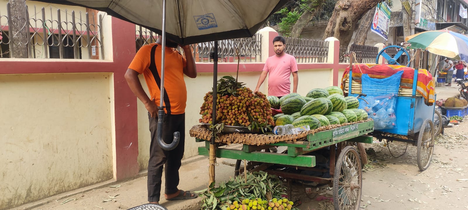 আখাউড়ার বাজারে অপরিপক্ক লিচু, না খাওয়ার পরামর্শ
