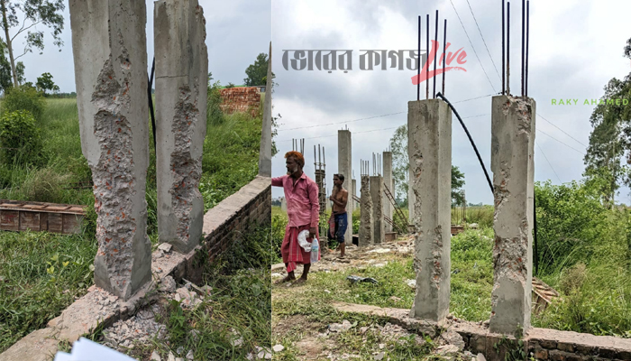 জবির নতুন ক্যাম্পাসের সীমানা প্রাচীর ভাঙচুর