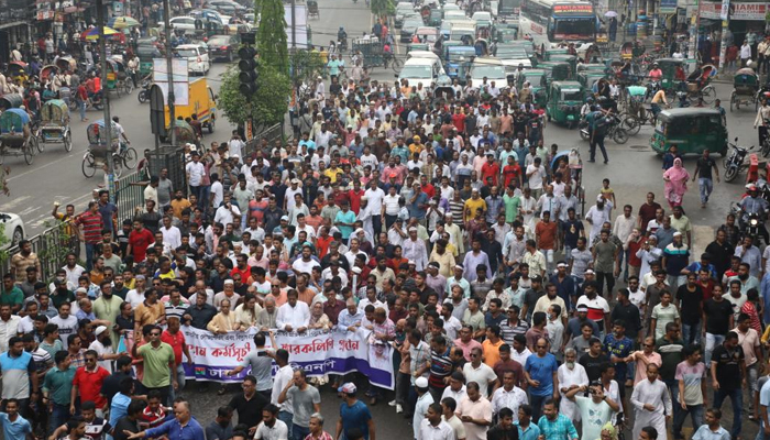 জনশক্তির কাছেই মাথানত করতে হবে প্রধানমন্ত্রীকে