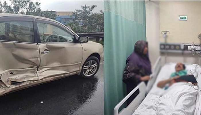 দুর্ঘটনায় গুরুতর আহত এমপি বাবলা