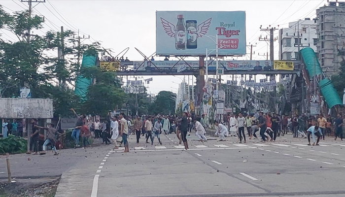 শাবিতে শিক্ষার্থী-এলাকাবাসীর সংঘর্ষ