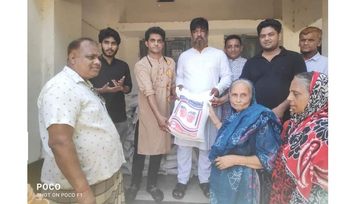 আলফাডাঙ্গায় ভিজিএফ চাল বিতরণ কর্মসূচির উদ্বোধন