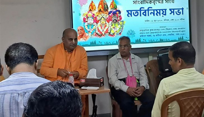 ঈদের জন্য উল্টো রথযাত্রা একদিন এগিয়ে আনল ইসকন