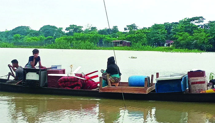 সিলেটসহ ৫ জেলার নিম্নাঞ্চল প্লাবিত, পানিবন্দি মানুষ
