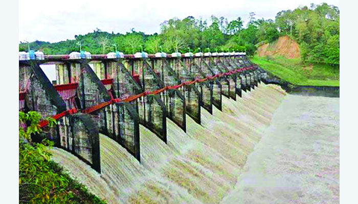 কাপ্তাই হ্রদে পানি বাড়ায় বিদ্যুৎকেন্দ্রে উৎপাদন বেড়েছে