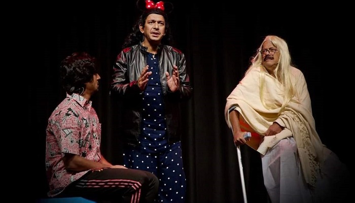 ‘দড়ির খেলা’ নাটক নিয়ে অস্ট্রেলিয়ায় চঞ্চল চৌধুরী