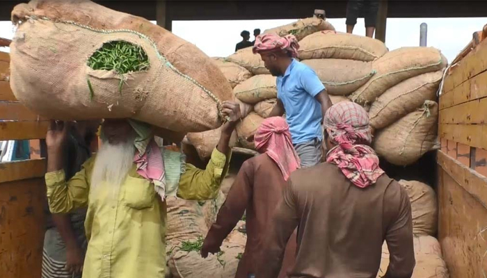 দেশে এল ৬০ টন কাঁচা মরিচ