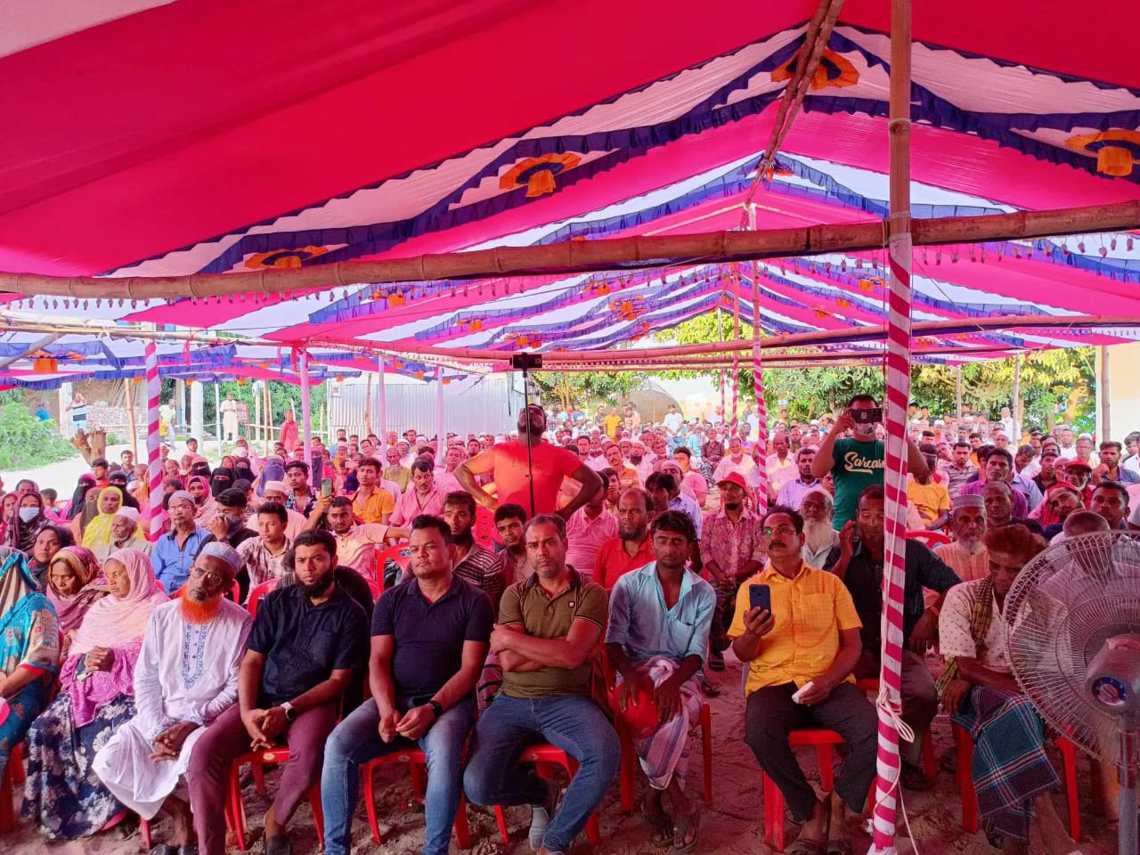 দ্বাদশ নির্বাচনকে ঘিরে মেঘনায় মতবিনিময় সভা