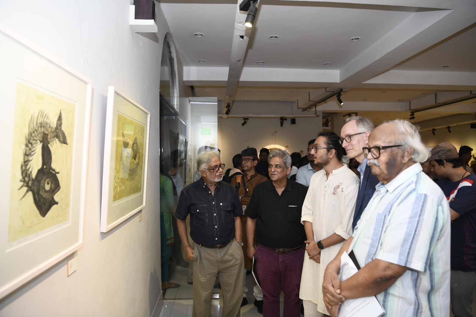 আলিয়ঁস ফ্রঁসেজে সৌরভের ‘শাশ্বত অস্তিত্ব’