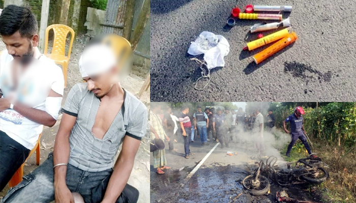 জোড়া যুবলীগ কর্মীর ওপর হামলা, বিক্ষোভ