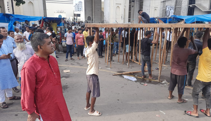 বায়তুল মোকাররমের দক্ষিণ গেটে হবে আ.লীগের সমাবেশ