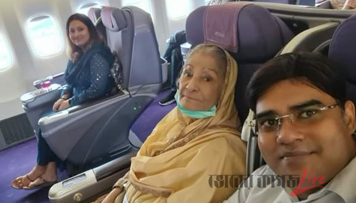 নিয়মিত স্বাস্থ্য পরীক্ষার জন্য ব্যাংককে গেলেন রওশন
