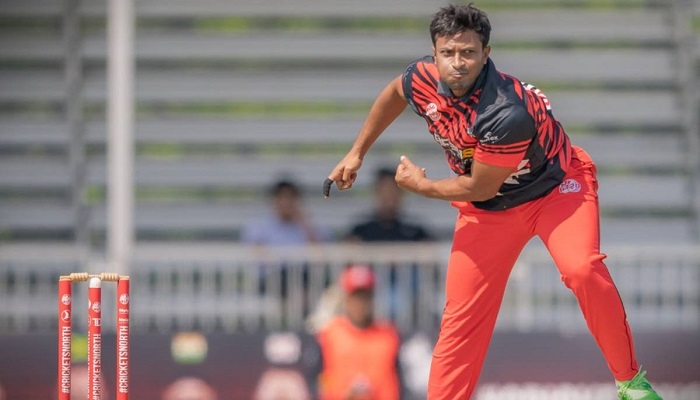 কানাডায় প্রথম ম্যাচেই ব্যাটে-বলে দুর্দান্ত সাকিব