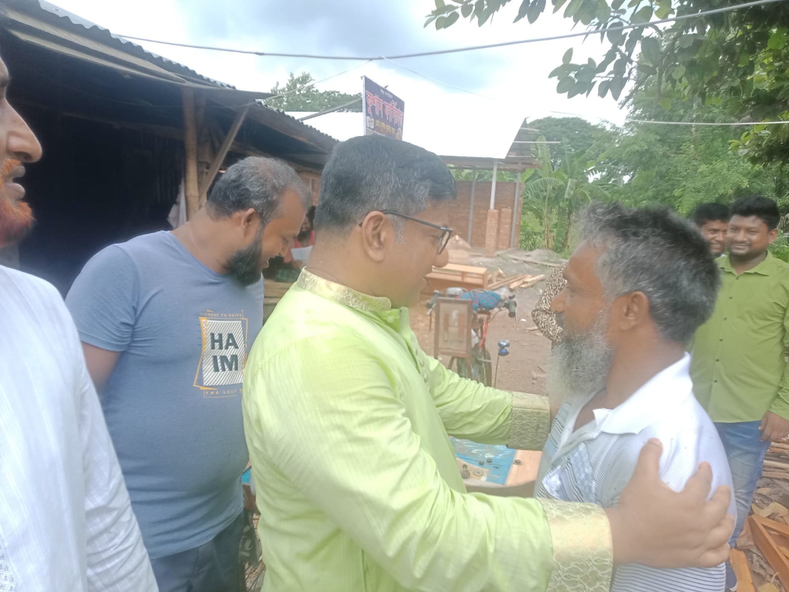 দিনভর গণসংযোগে আরিফুর রহমান দোলন
