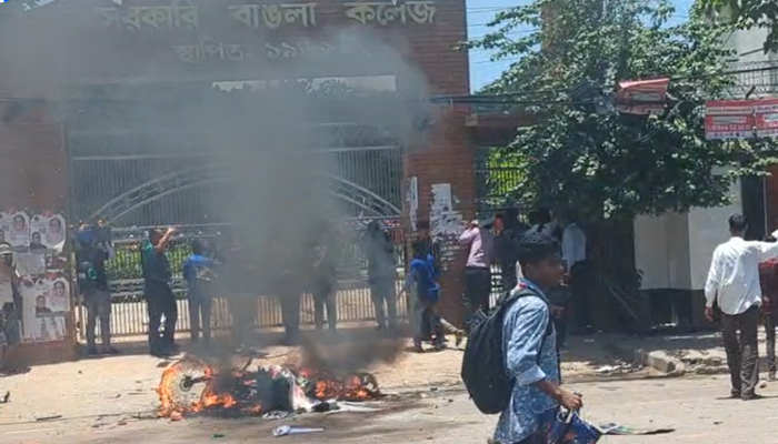 মিরপুরে বিএনপির পদযাত্রায় হামলা