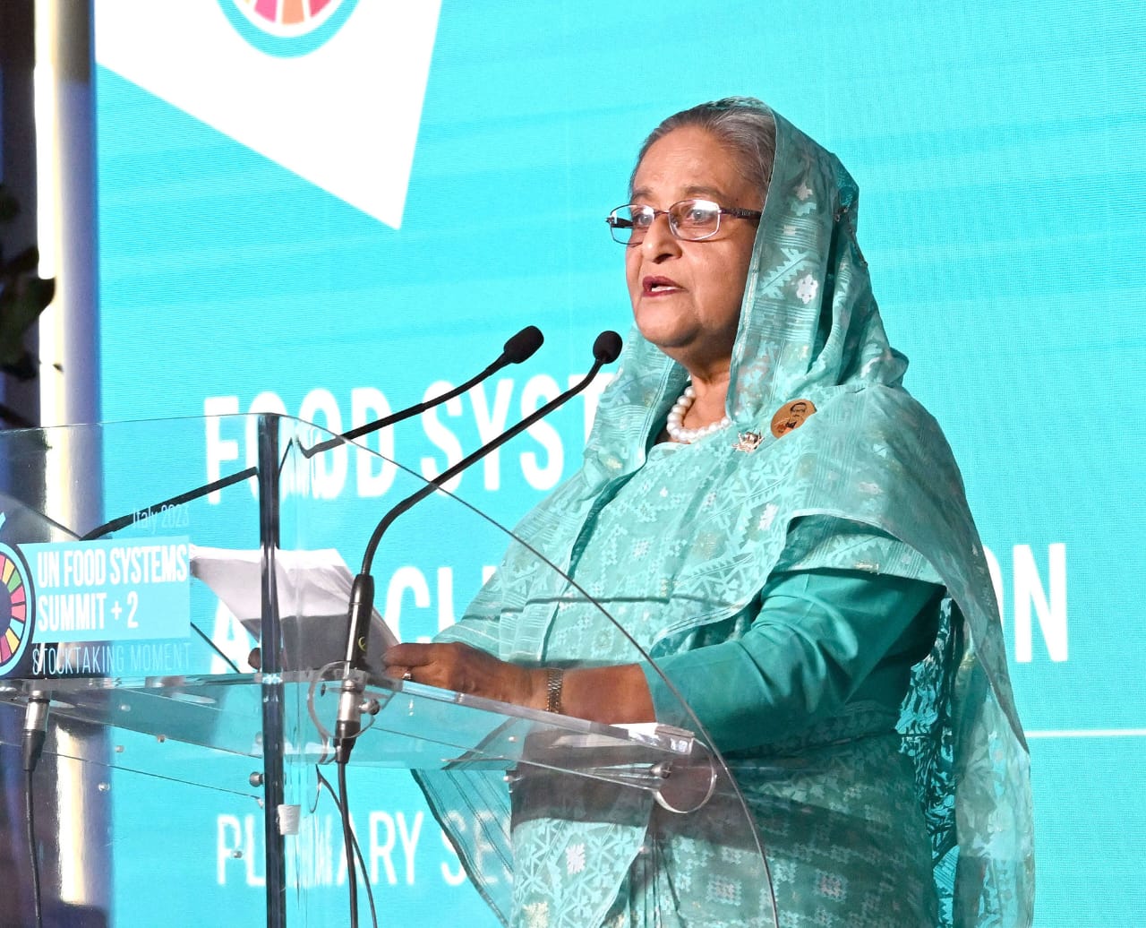 বিশ্ব খাদ্য নিরাপত্তায় প্রধানমন্ত্রীর ৫ প্রস্তাব