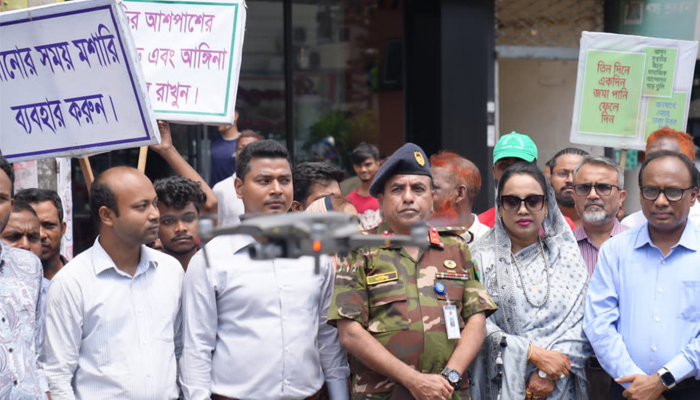 মাসব্যাপী বিশেষ মশক নিধন কর্মসূচি ডিএনসিসির