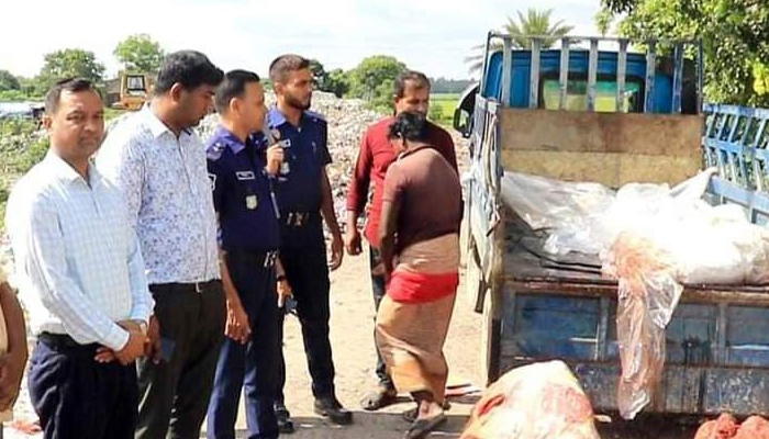অসুস্থ-গর্ভবতী গাভী জবাই করে বিক্রির চেষ্টা, জরিমানা
