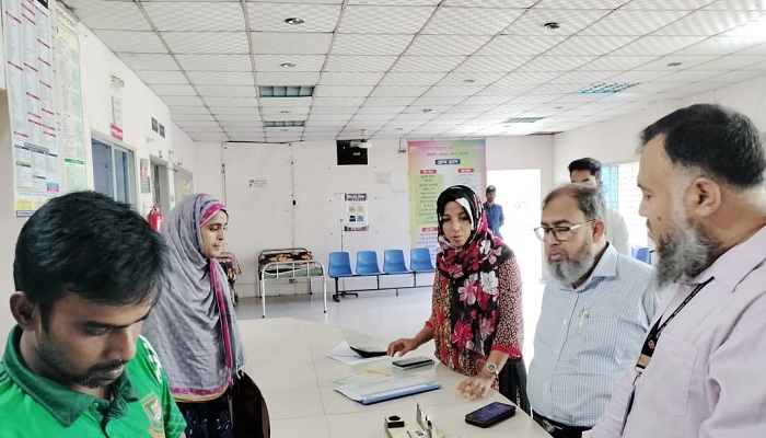 পলাশে আনু মিজান হাসপাতালকে লাখ টাকা জরিমানা