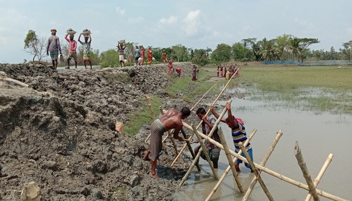 আম্ফান প্রকল্পের কাজে সময় মতো মিলছে না অর্থ