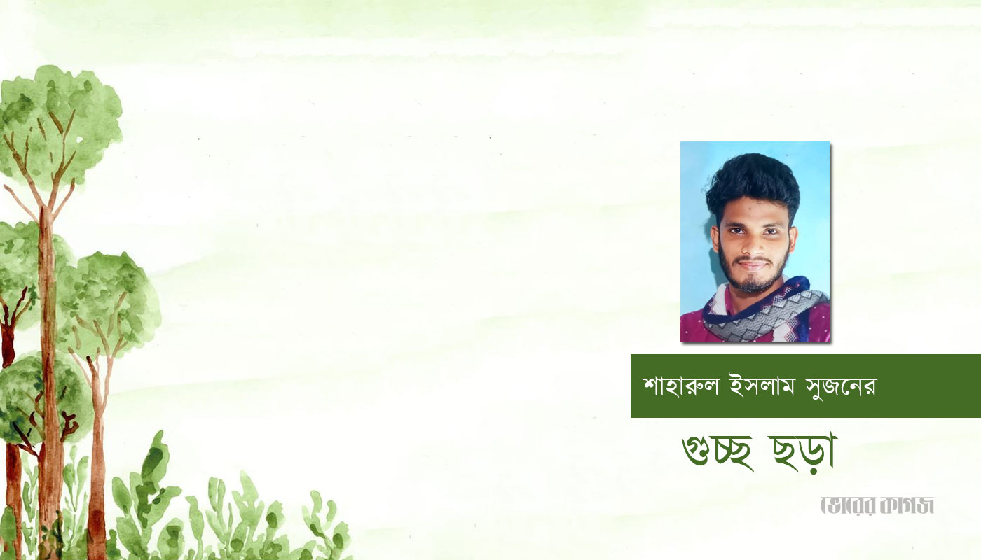শাহারুল ইসলাম সুজনের গুচ্ছ ছড়া