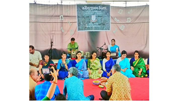 জবিতে রবীন্দ্র প্রয়াণ দিবস পালন