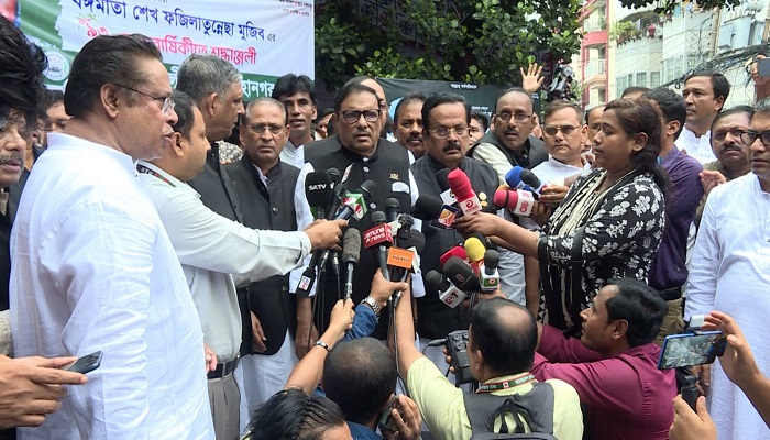 গণতন্ত্রকে নিরাপদ রাখতে বিএনপিকে প্রতিহত করতে হবে