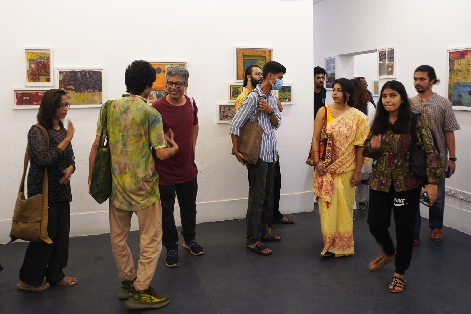 কলাকেন্দ্রে নাহিদের ‘কাল, সংস্রব এবং পরিভ্রমণ’