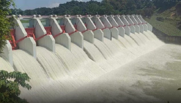ফের খুলে দেয়া হলো জলবিদ্যুৎ কেন্দ্রের স্পিলওয়ের ১৬ গেট